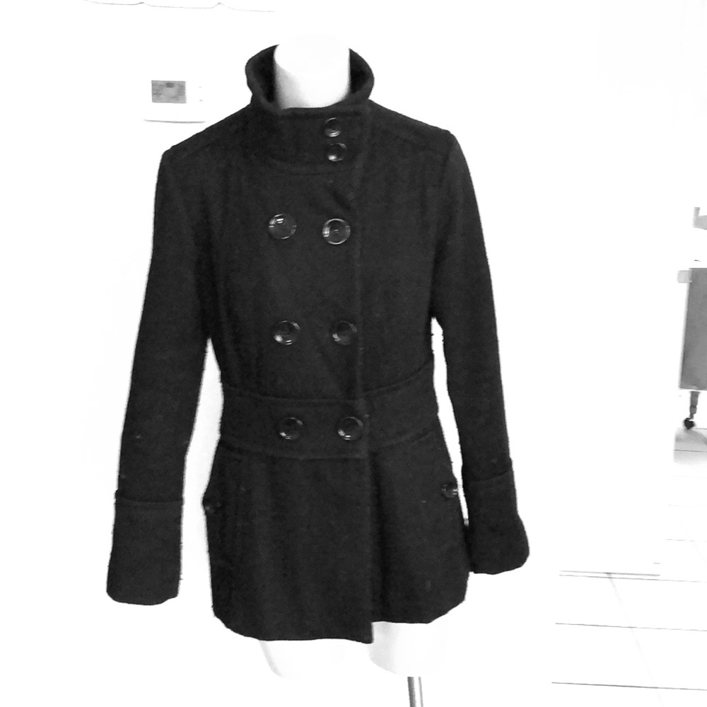 Black winter coat
